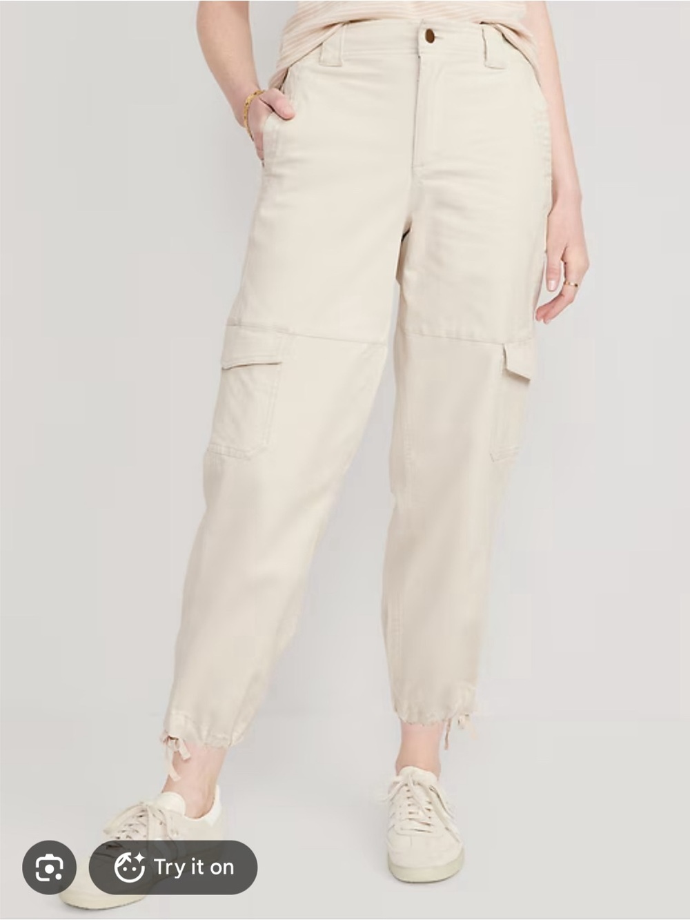 Old Navy High-Rise Balloon Cargo Pants XL